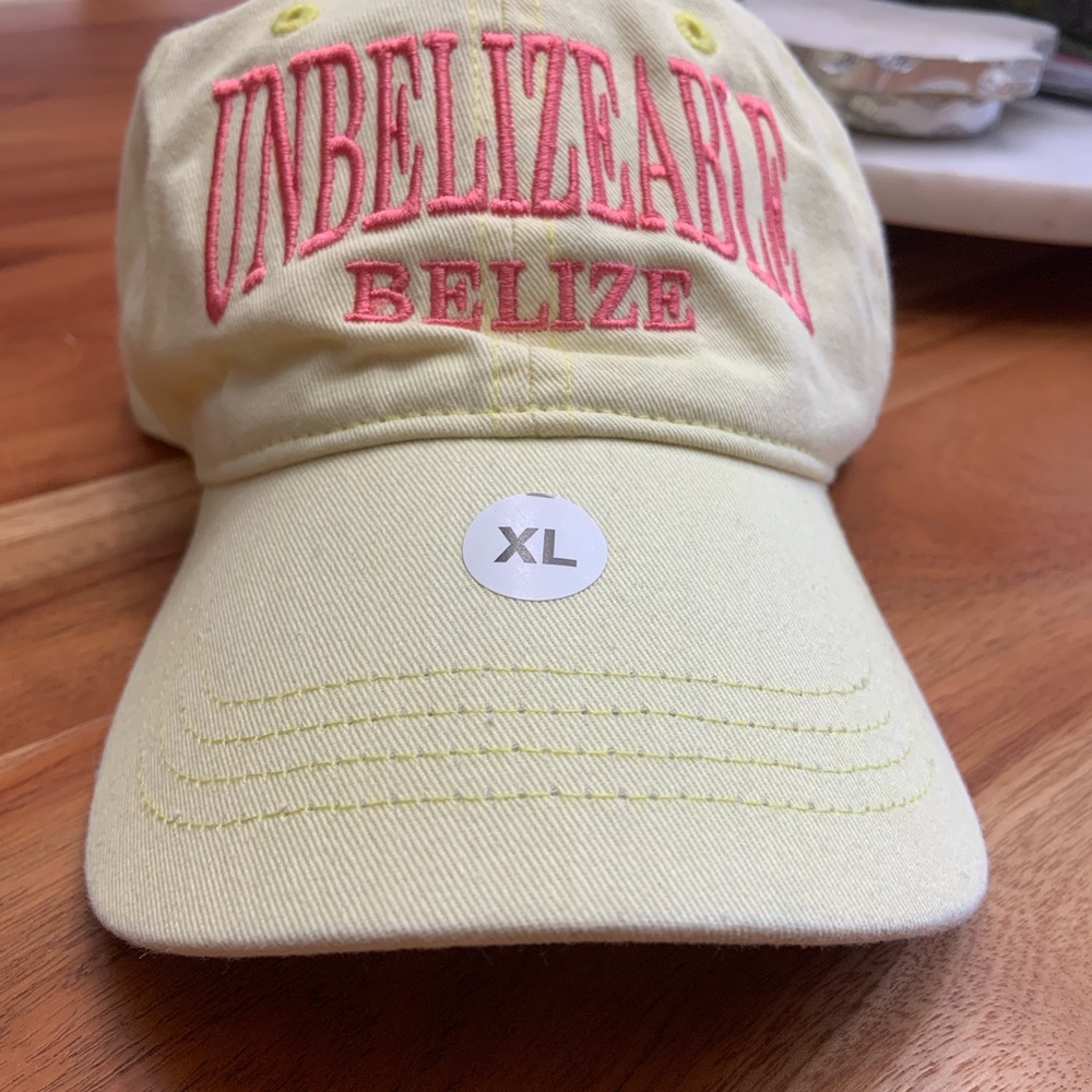Unbelizeable ball  Cap - Yellow